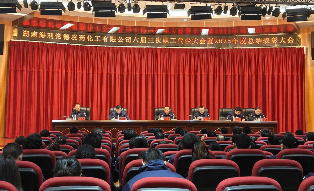 哇哈体育常德公司召开六届三次职代会暨2025年度总结表彰大会