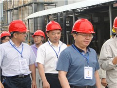 省国资委副主任卢光祖一行来哇哈体育常德公司开展“支帮促”活动并督查安全生产工作